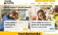 Domanda ed offerta di lavoro si incontrano: Mundamundis www.mundamundis.com 