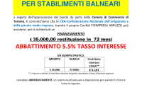 NEWS: SPECIALE FINANZIAMENTI PER SETTORE BALNEATORI-ABBATTIMENTO TASSO D'INTERESSE